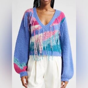 Banjanan Maya Alpaca Blend Sweater NWOT size XS